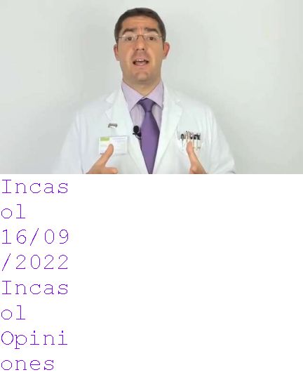 incasol pastillas para que sirve